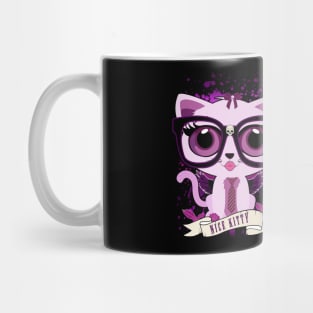 Nice Kitty - Purple Mug